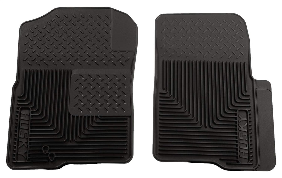 Heavy Duty Husky Liners Front Floor Mats | 2003-2014 Ford Expedition/Lincoln Navigator, 2004-2010 Ford F-150, 2006-2008 Lincoln Mark LT, Black | 51231