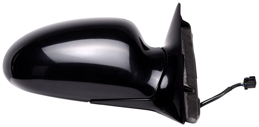 Fit System Mirror Passenger Side for Buick Le Sabre, w/o Memory, Black, PTM, Foldaway, Power