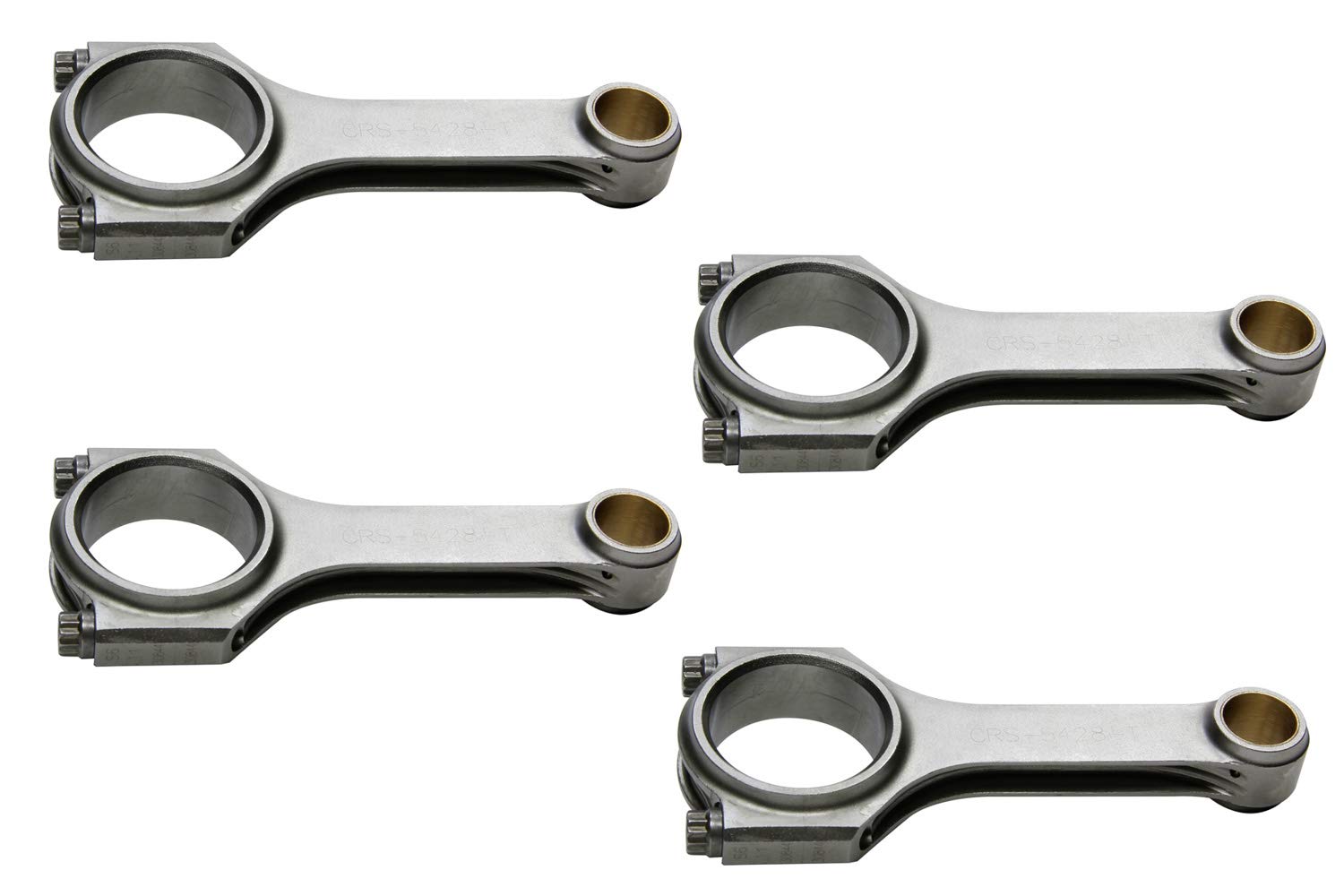 Eagle CRS5428T3D Specialty Products 5.428" 4340 Forged H-Beam Connecting Rod Set for Toyota