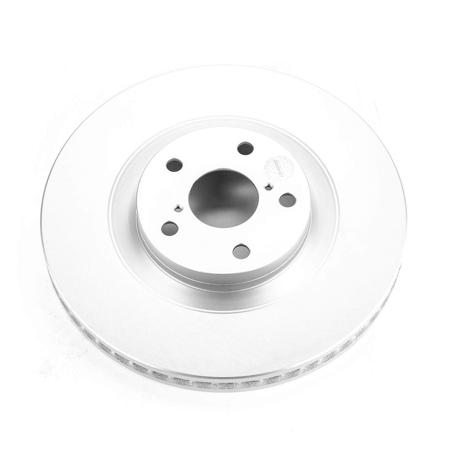 Power Stop Front Right JBR1569EVC Genuine Geomet Coated Brake Rotor For GS200t, GS300, GS350, GS450h, IS200t, IS300, IS350, RC200t, RC300, RC350 [Model Specific]