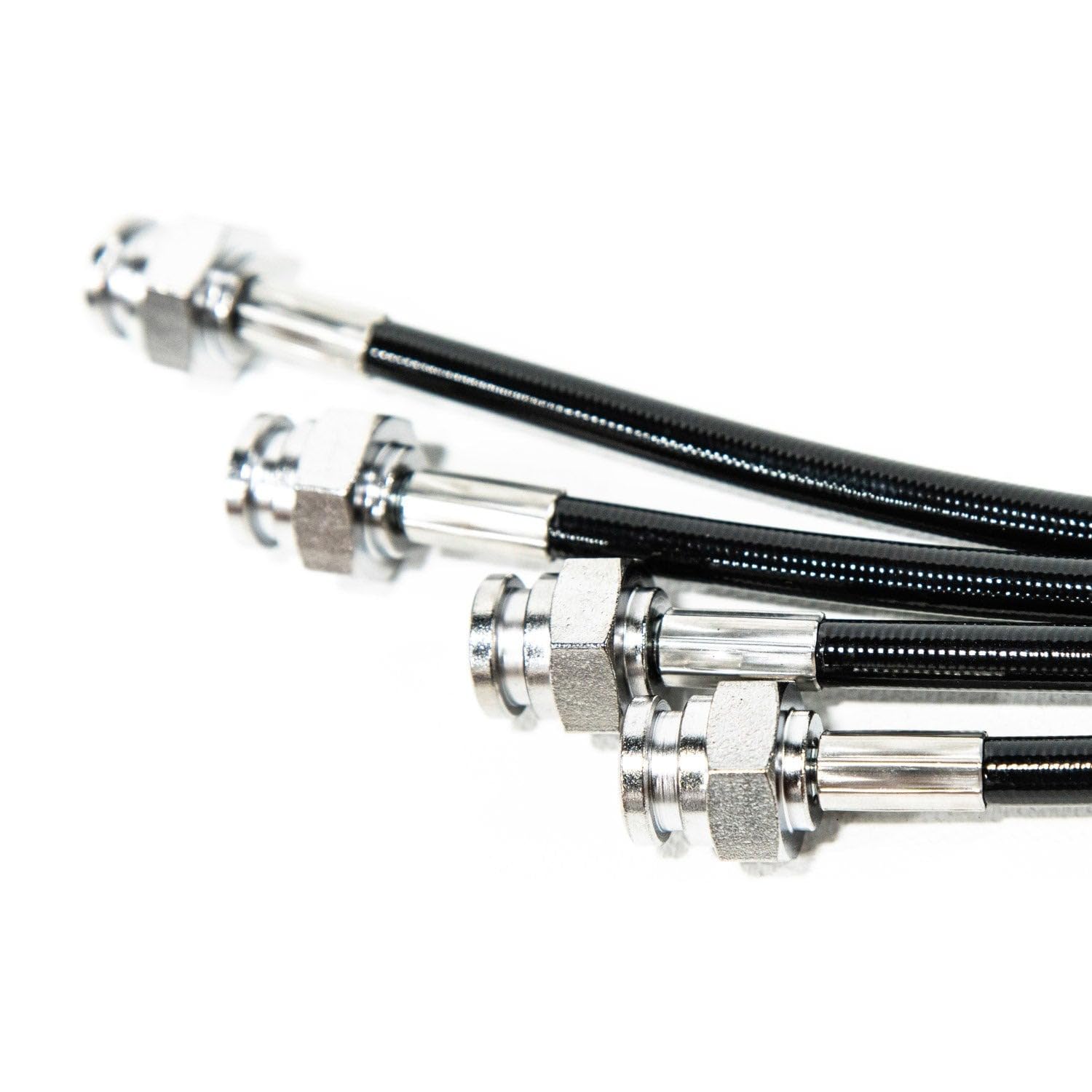 OffRoad Grimm Brake Line Kit Front and Rear for Jeep Wrangler JK/JKU UD60, stainless steel braided