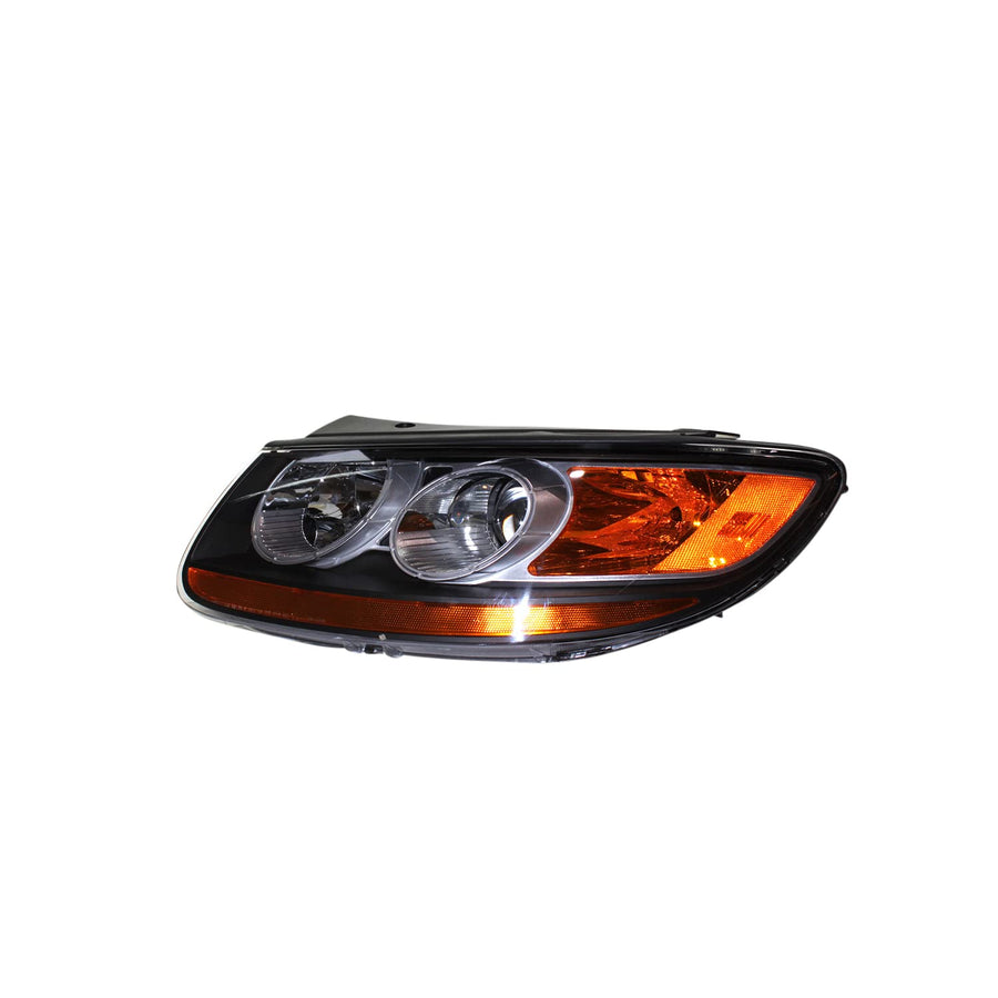 Left TYC Headlight Assembly Compatible with 2007-2009 Hyundai Santa Fe