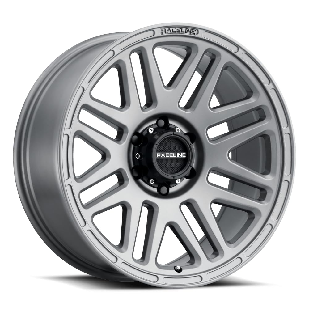 Satin Gray Raceline Wheels 944GS OUTLANDER Wheel (17 x 8.5 inches /5 x 139 mm, 18 mm Offset)