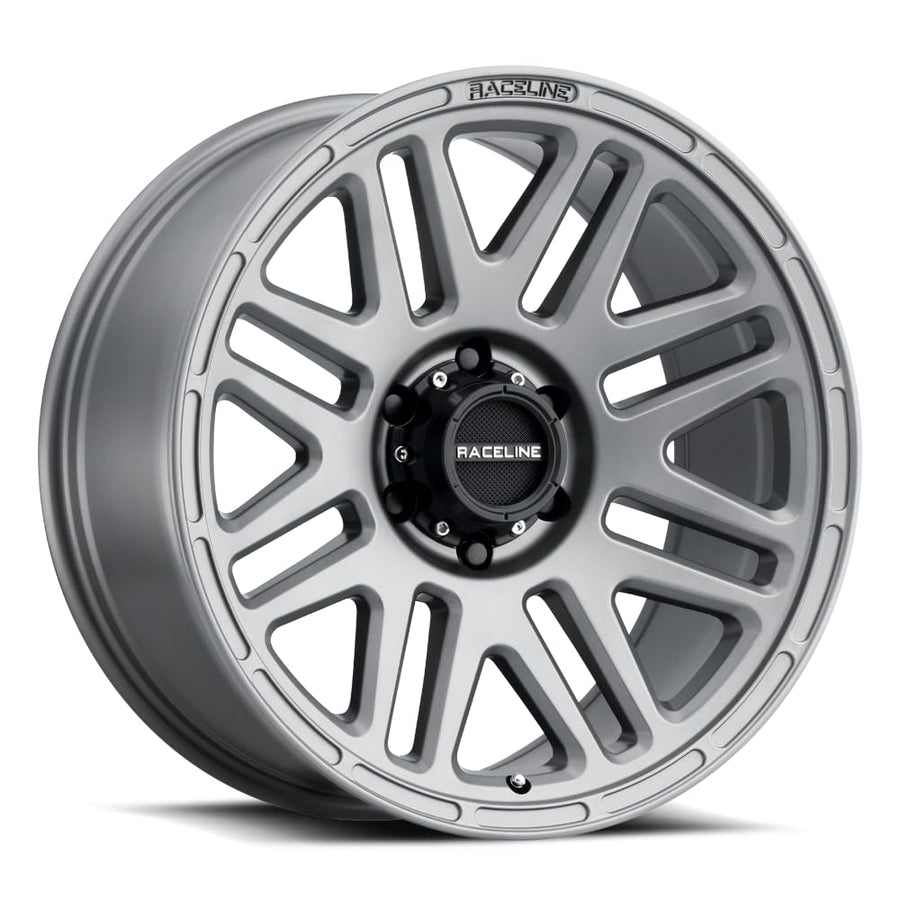 Satin Gray Raceline Wheels 944GS OUTLANDER Wheel (17 x 8.5 inches /5 x 139 mm, 18 mm Offset)