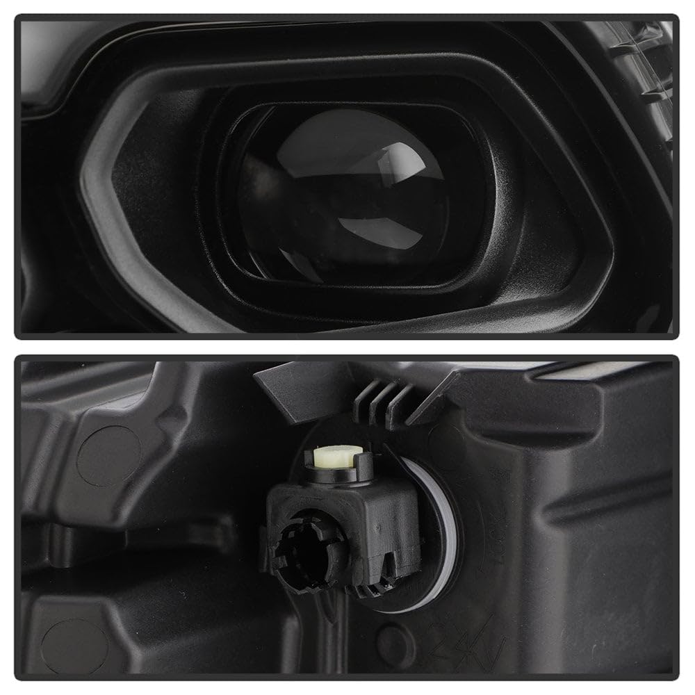 Dodge Durango Spyder (POE) 21-23 w/Halogen Signal LED Headlight - OE Black Left