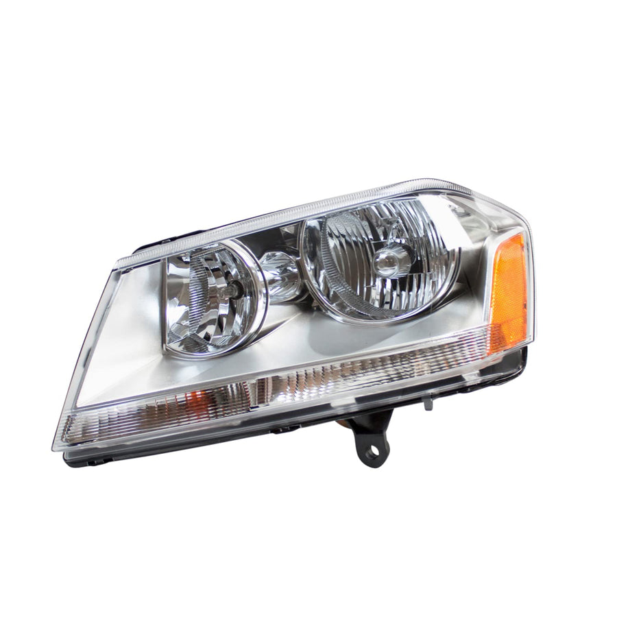 Left TYC Headlight Assembly Compatible with 2008-2014 Dodge Avenger