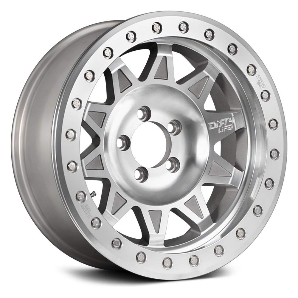 17x9 ROADKILL RACE, Bolt Pattern: 5x5/, Offset: -14, MACHINED BEADLOCK, set of 1