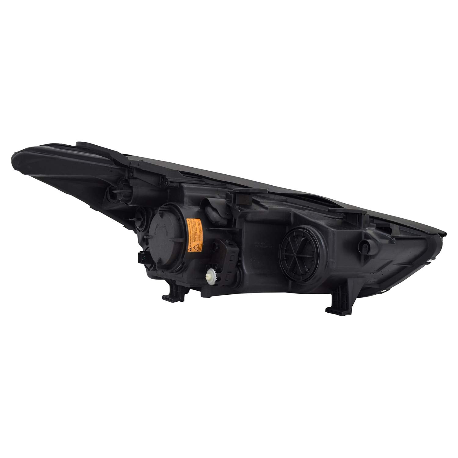 Left TYC Headlight Assembly Compatible with 2013-2016 Hyundai Santa Fe
