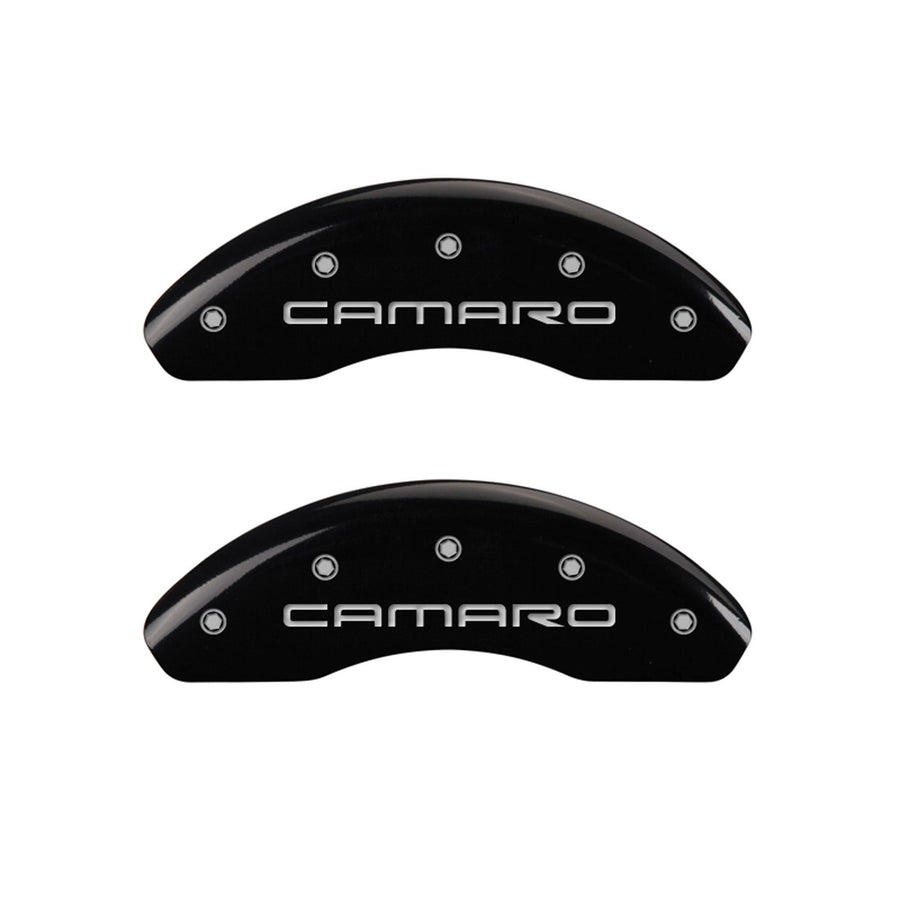 Caliper Covers MGP 14026SZ84BK with Black Powder Coat Finish, (Set of 4)