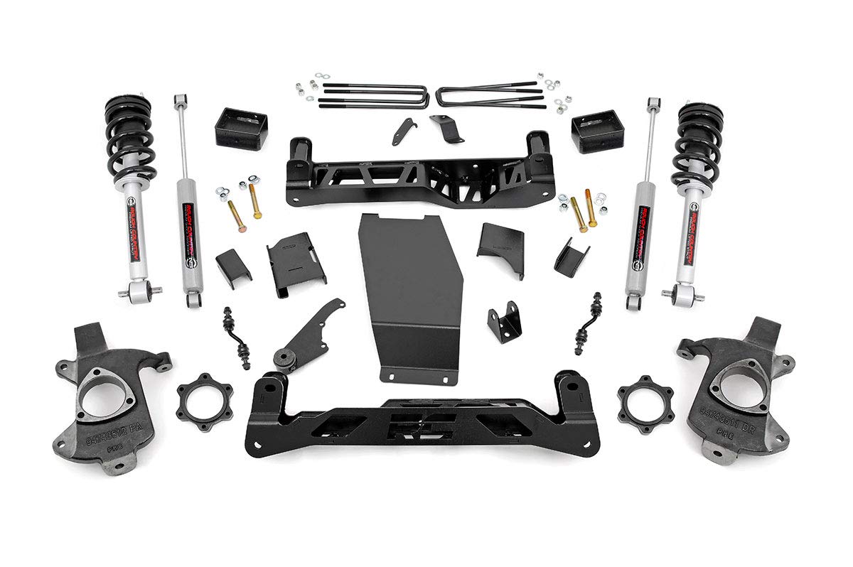 5" Lift Kit Rough Country w/N3 Struts for 2014-2018 Chevy/GMC 1500 4WD - 22434