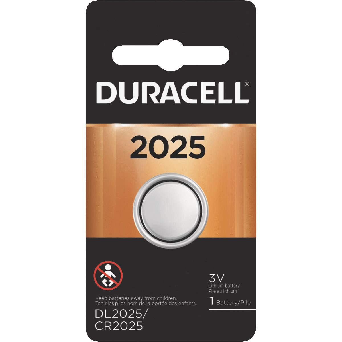 DURACELL 2025 Duralock Lithium Battery