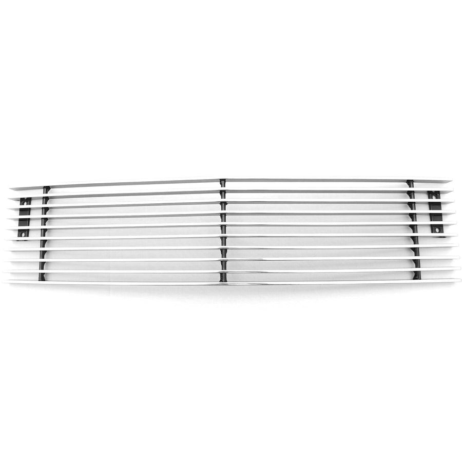2015-2019 Silverado 2500 T-Rex Grilles, 2015-2017 3500 Billet Bumper Grille, Polished, 1 Pc, Overlay - PN #25122, Black