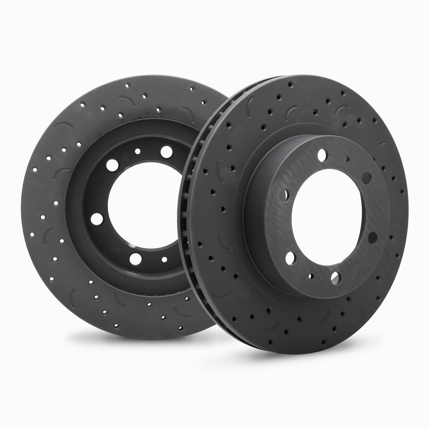Hawk Performance Cross-Drilled and Slotted HTC4918 Talon Rotors