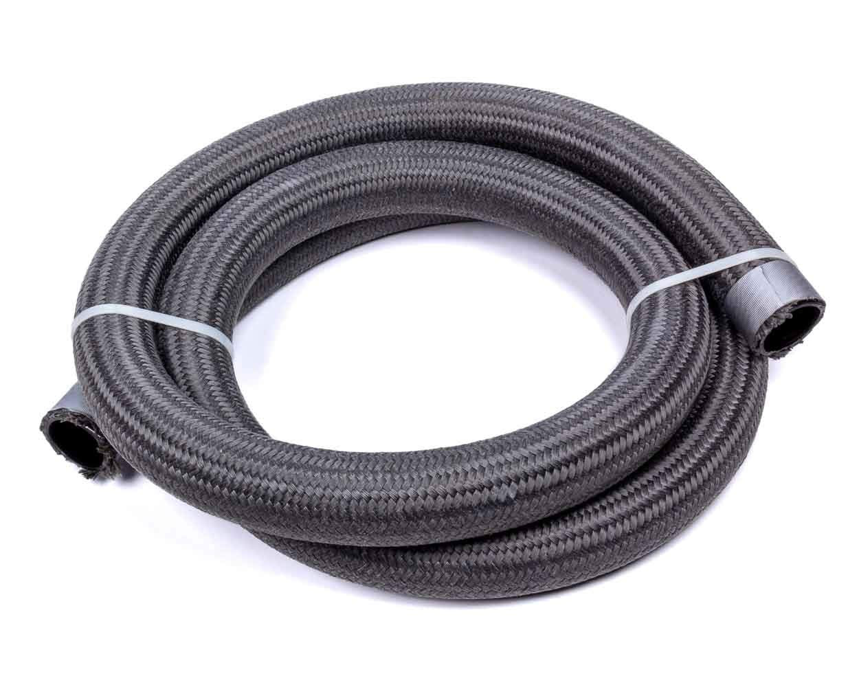 16 an Fragola Hose, 6 ft, Braided Fire Retardant Fabric, PTFE, Black, Each