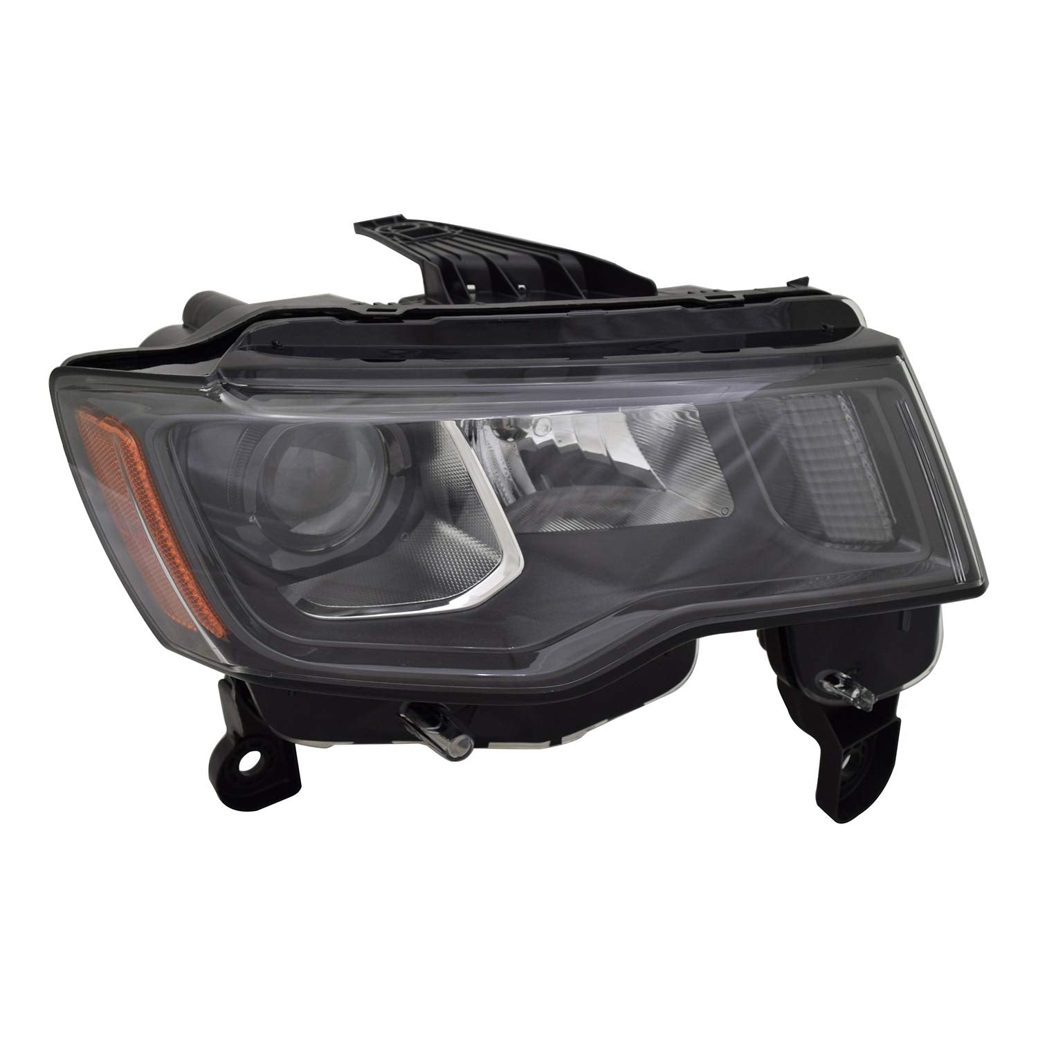 Right TYC Headlight Assembly Compatible with 2017-2021 Jeep Grand Cherokee