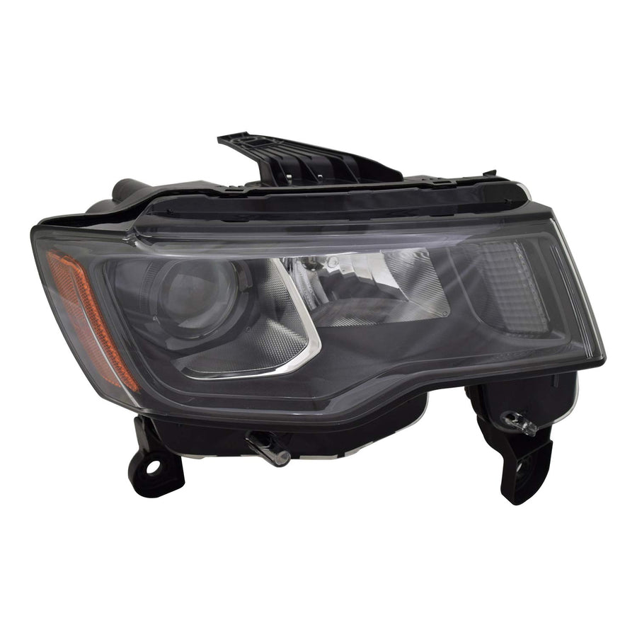 Right TYC Headlight Assembly Compatible with 2017-2021 Jeep Grand Cherokee