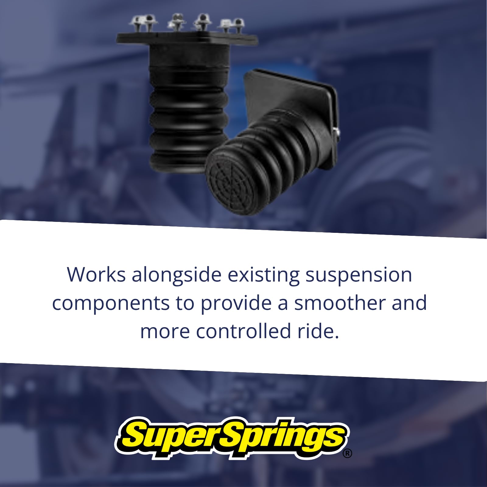 SSR-307-47 SuperSprings | Rear SumoSprings for Dodge RAM 1500, black