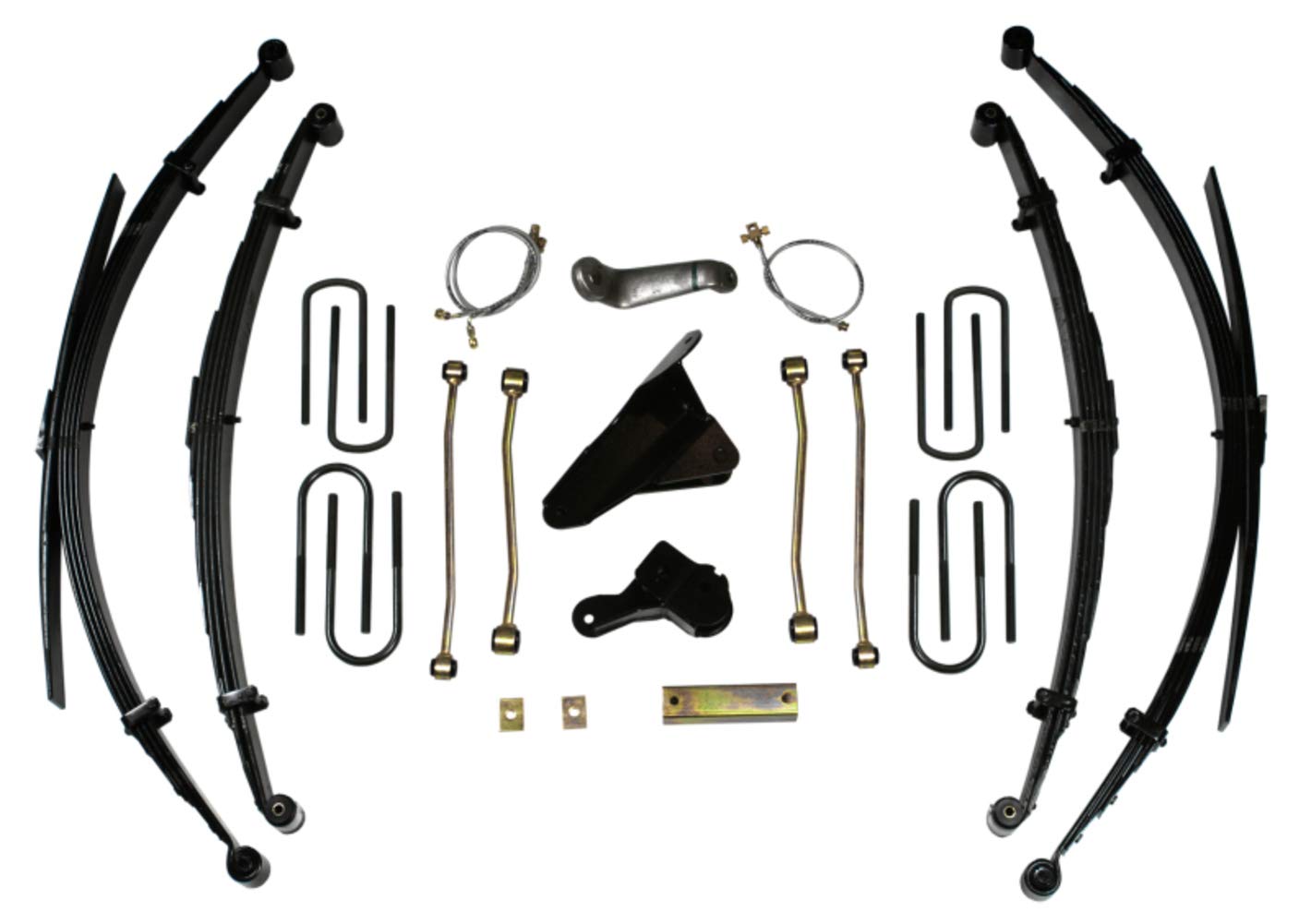 Skyjacker Lift Components F9853MKSA - Skyjacker 4WD Suspension Lift Kits Suspension Lift - 4WD - 8.0 in. Front - Leveled Rear - Compatible with - F-250 - F-350 Super Duty Pickup 1999 - Diesel - Kit