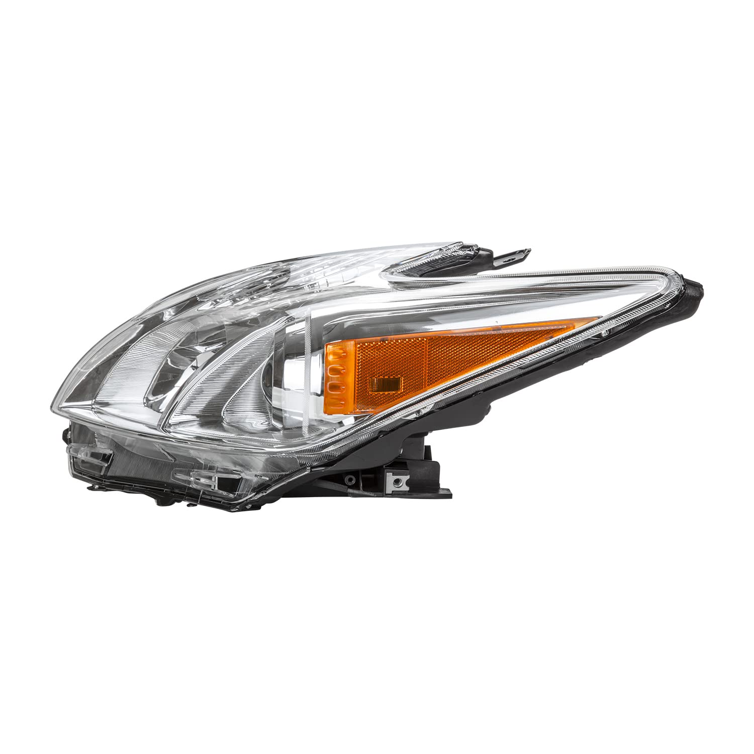 Left TYC Headlight Assembly Compatible with 2012-2015 Toyota Prius