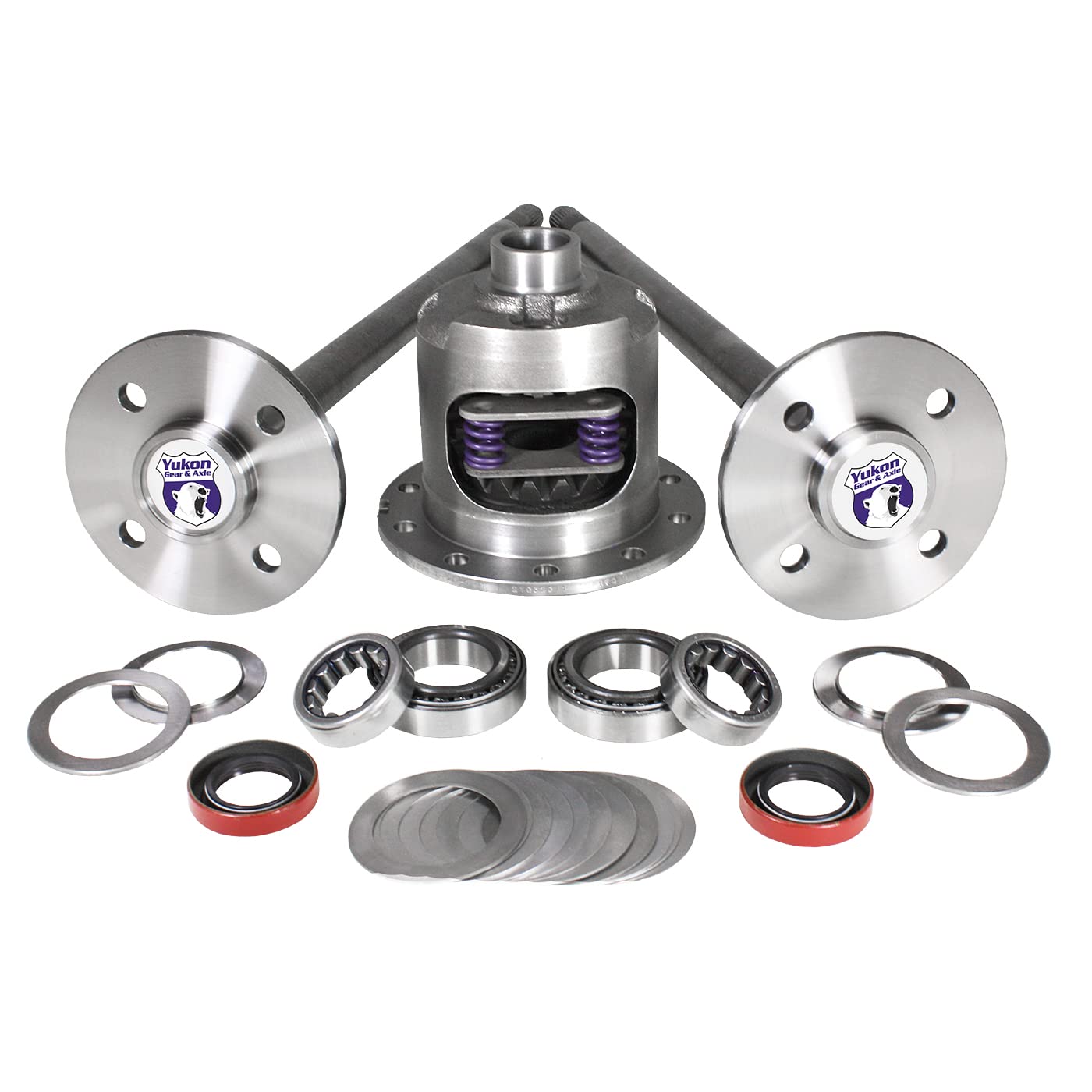 4-Lug Yukon Axle Kit with DuraGrip Positraction for Ford Mustang (YA FMUST-1-31) 31-Spline Differential