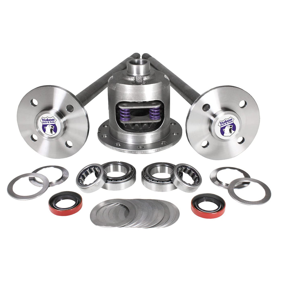 4-Lug Yukon Axle Kit with DuraGrip Positraction for Ford Mustang (YA FMUST-1-31) 31-Spline Differential