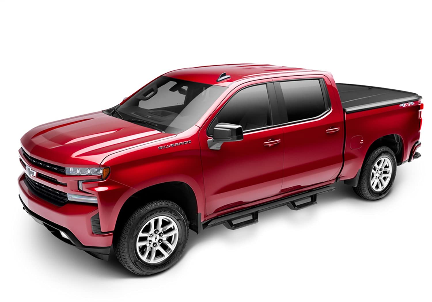 UnderCover SE RealTruck One-Piece Truck Bed Tonneau Cover | UC1186 | Fits 2019 - 2025 Chevy/GMC Silverado/Sierra 1500 6' 7" Bed (79.4")