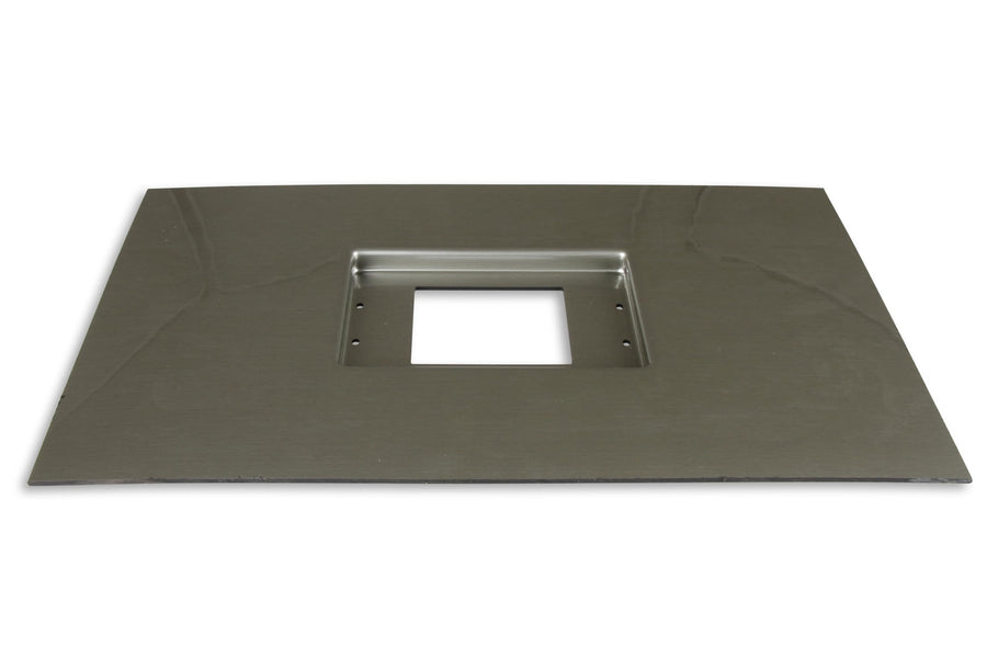 Brushed Aluminum Holley EFI 553-357 Dash Panel