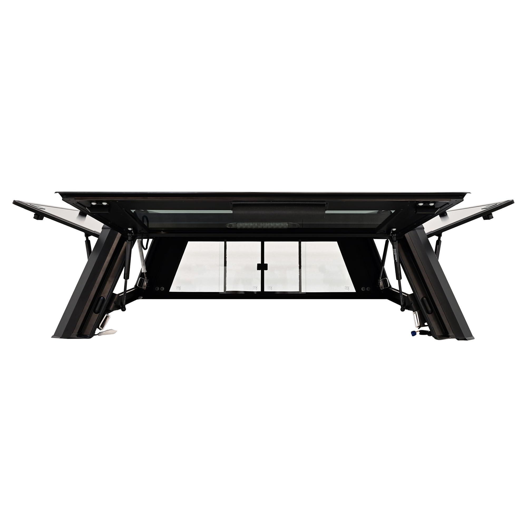 EXP Truck Cap Westin 16-11015S with Sliding Front Glass fits 2015-2022 Colorado Canyon 5' Bed Matte Black