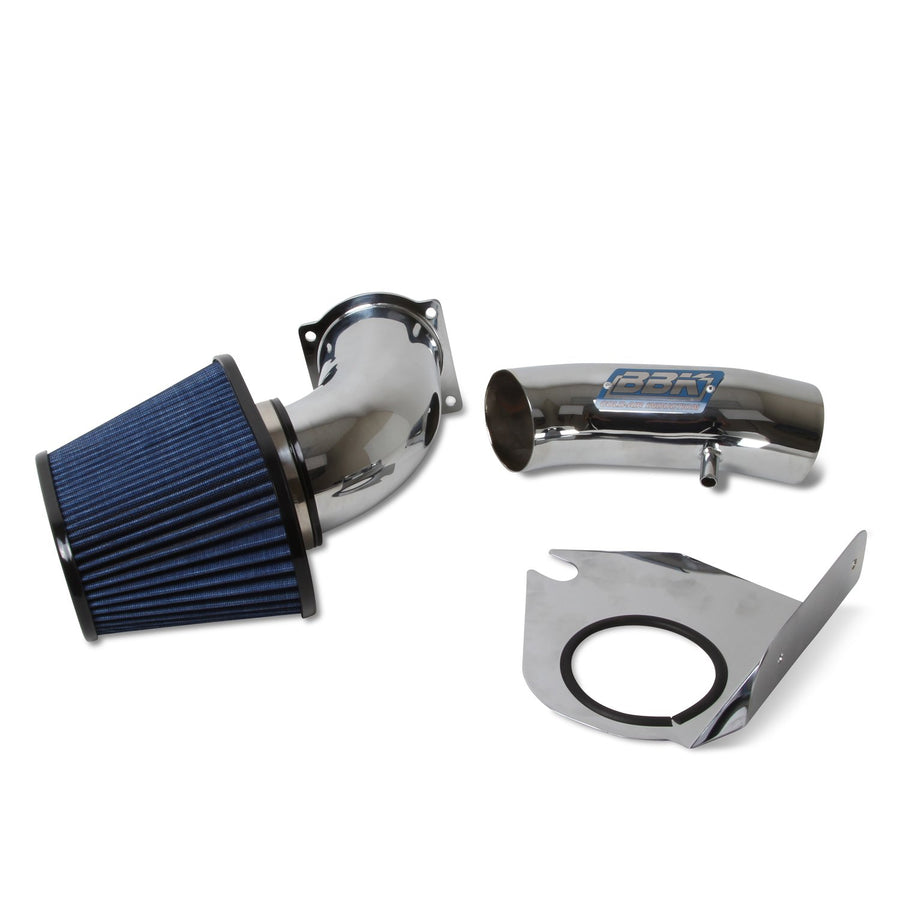 Cold Air Intake System BBK Performance 1712 - Power Plus Series Performance Kit For Ford Mustang 5.0L - Fenderwell Style- Chrome Finish