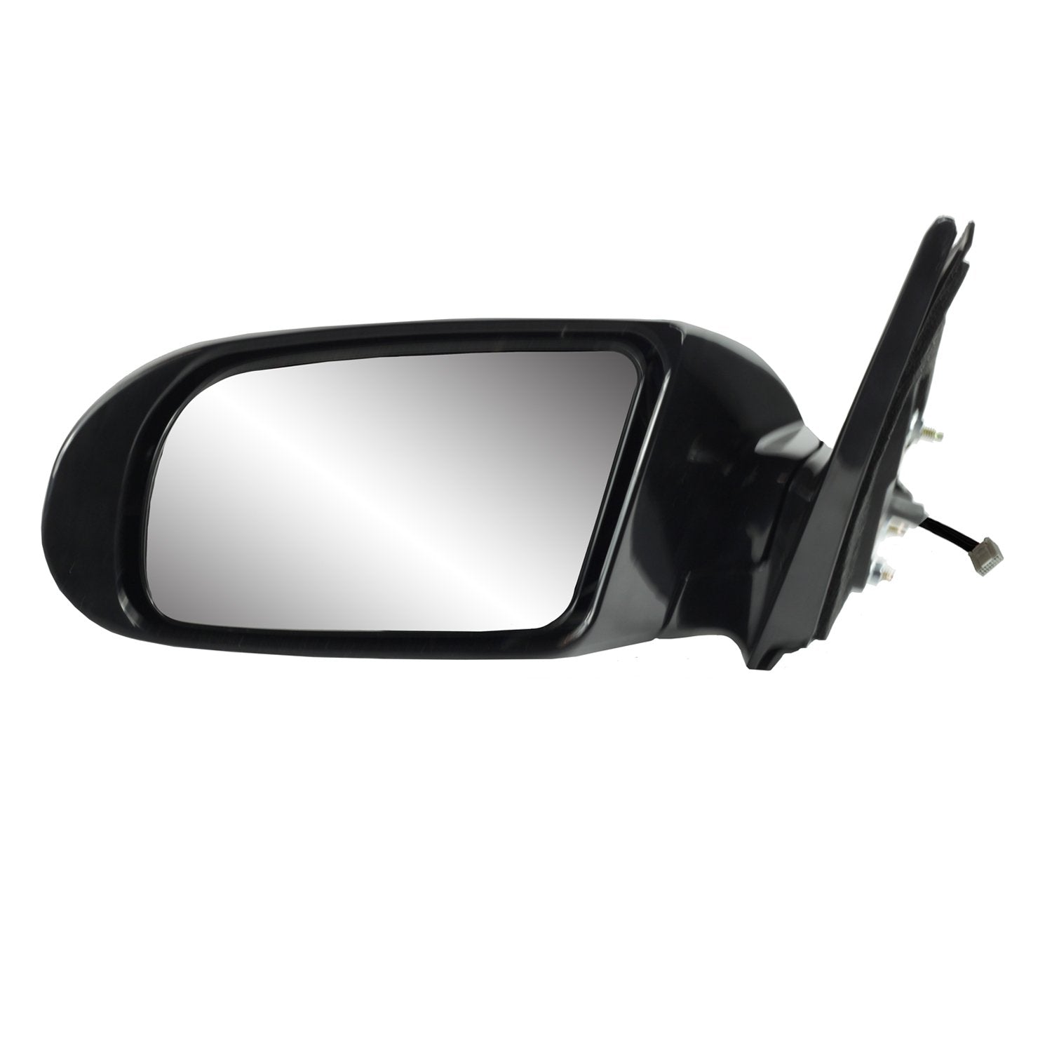 Mirror Driver Side for Nissan Maxima, Black w/PTM Cover, w/Turn Signal, Memory, w/Premium pkg, w/Sport pkg, Foldaway, Heated Power