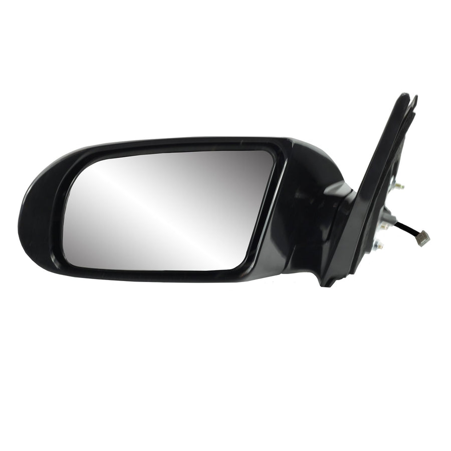 Mirror Driver Side for Nissan Maxima, Black w/PTM Cover, w/Turn Signal, Memory, w/Premium pkg, w/Sport pkg, Foldaway, Heated Power