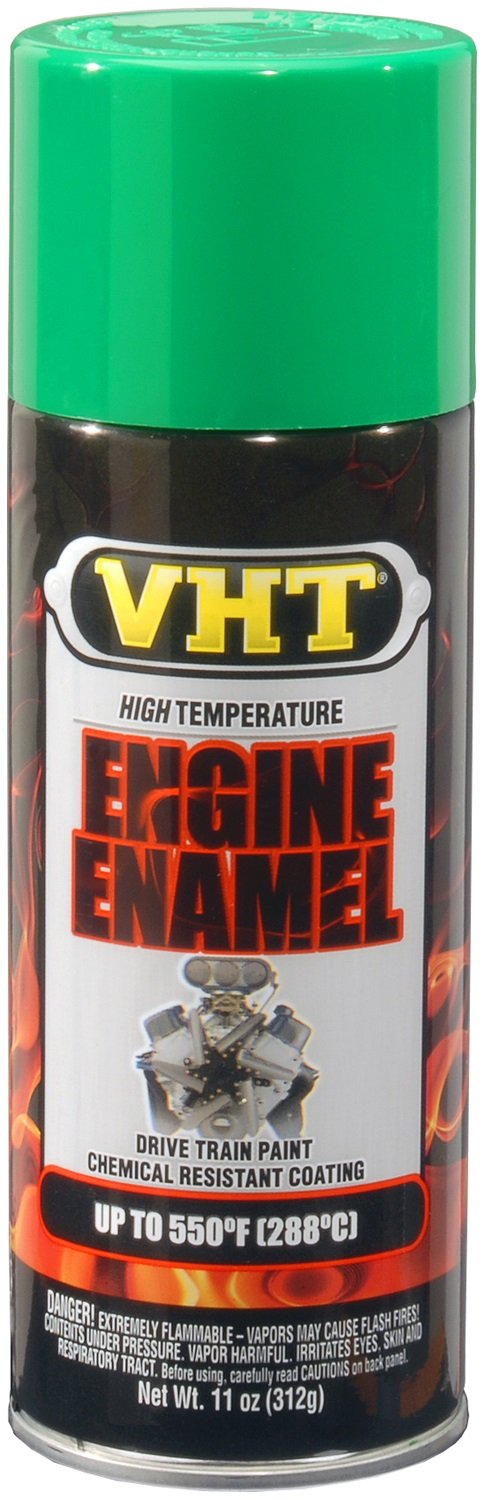 550° VHT SP760 Engine Enamel High Heat Spray Paint – Kermit Green – 11 oz. Aerosol Can