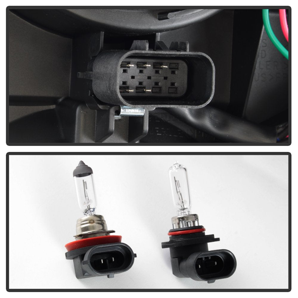 OEM Style Xtune Headlight (HD-JH-CS14-OEBK-R) (POE)
