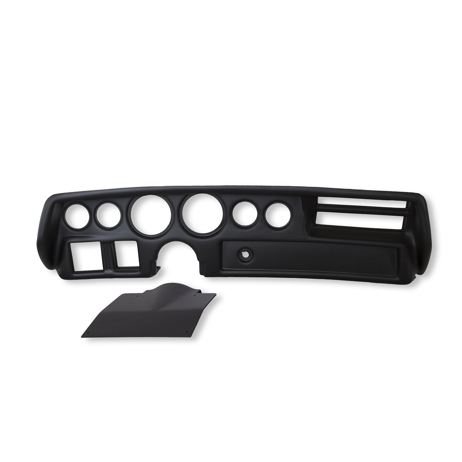 Gauge Panel Direct Fit Chevy Nova 77-79 Black