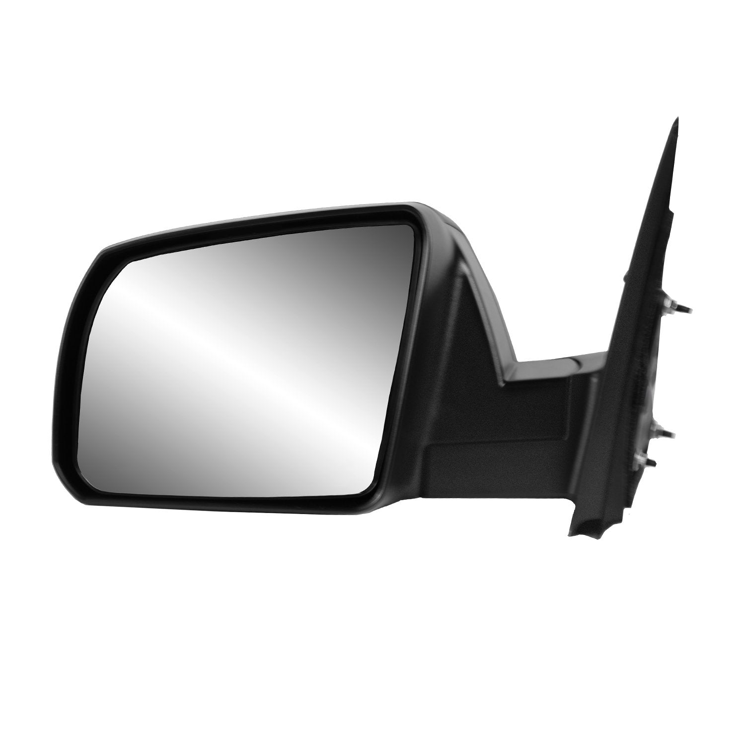 Fit System Mirror Driver Side for Toyota Tundra, Textured Black, Foldaway, w/o Blind spot Detection System, Manual (70224T)
