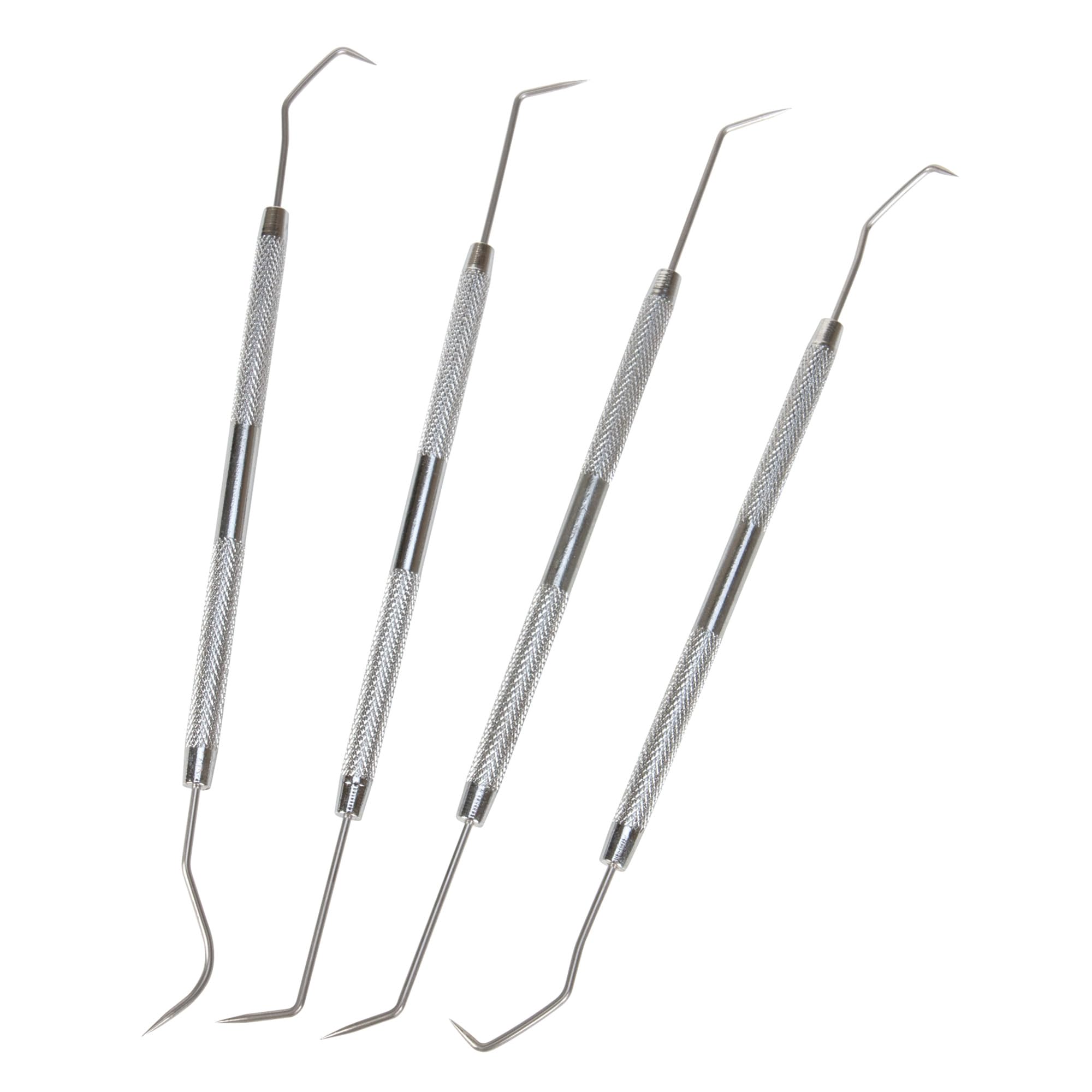 4-Piece Performance Tool W80749 Pick & Hook Set with Stainless Steel Tips - Ideal for Jewelers, Mechanics, Fishermen, Gun Repairs, and More