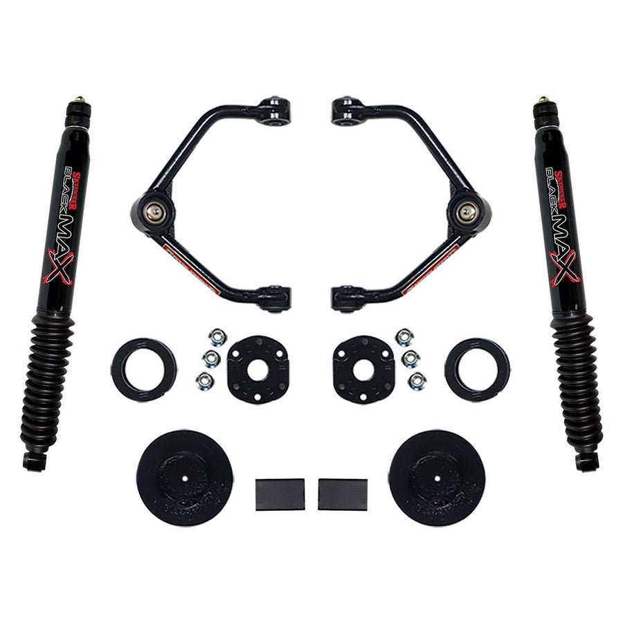 Skyjacker Suspension Lift Kit R1930PB; 3 in. Lift; Black Max Shocks;
