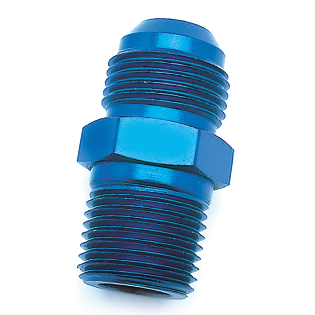 561016 Speedfx -10an X3/8nptf Blu St Fl To Pipe Ad