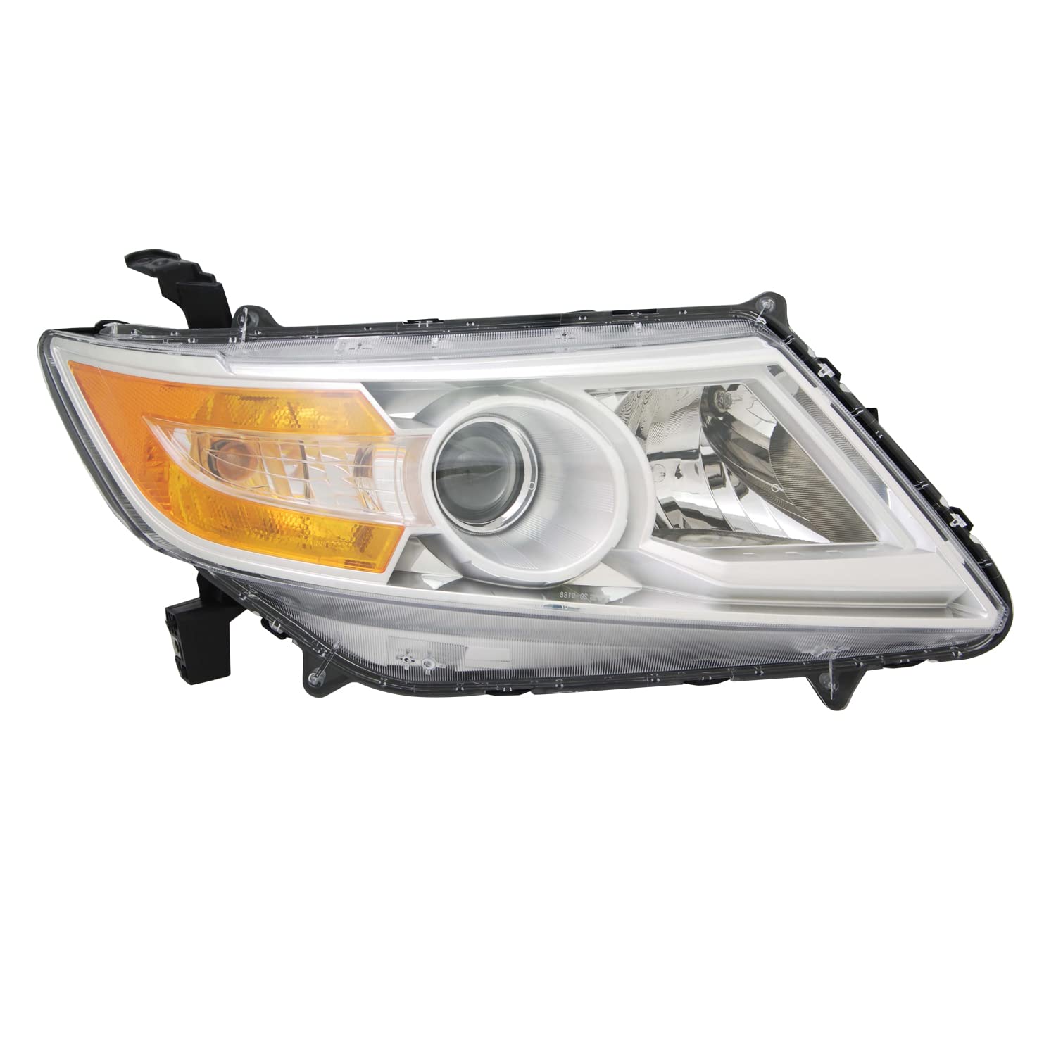 Right TYC Headlight Assembly Compatible with 2011-2013 Honda Odyssey
