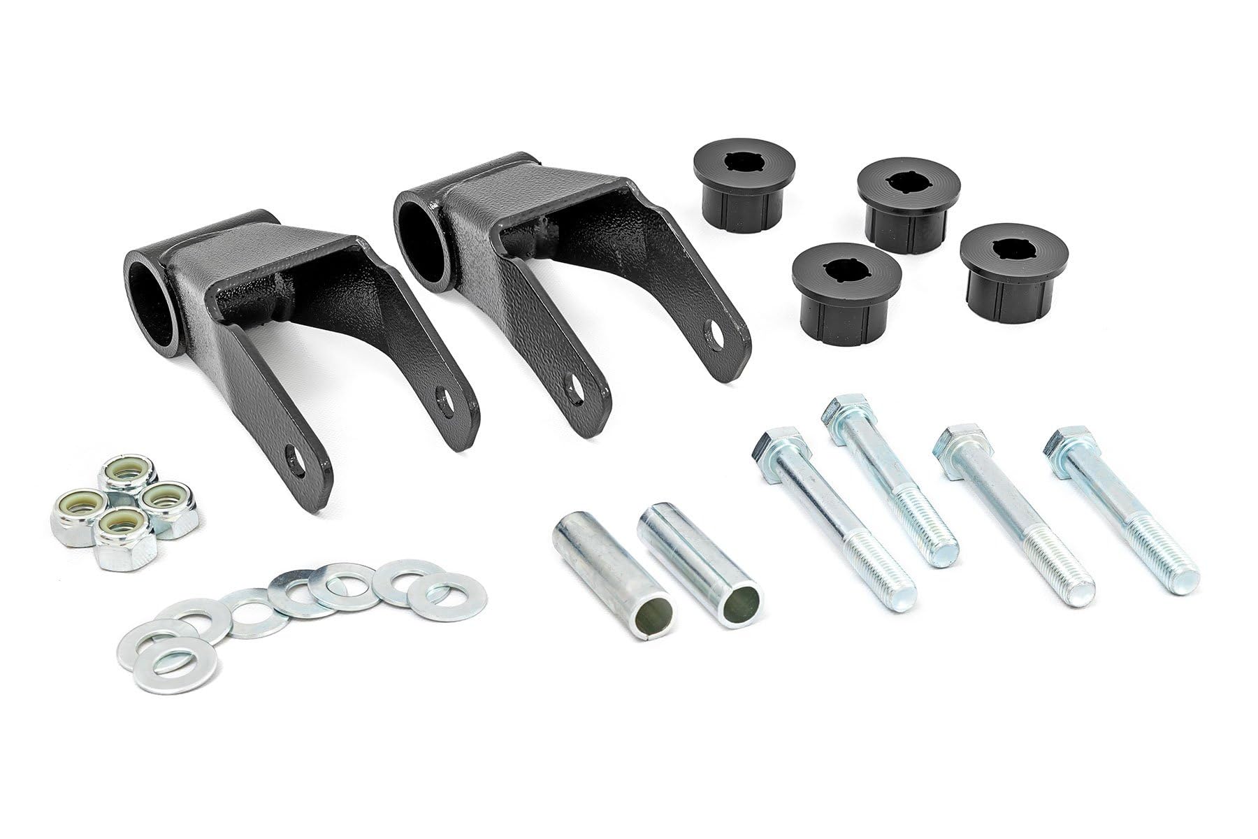 Rough Country Boomerang .75" Lift Shackles for 1984-2001 Jeep Cherokee XJ - 1104