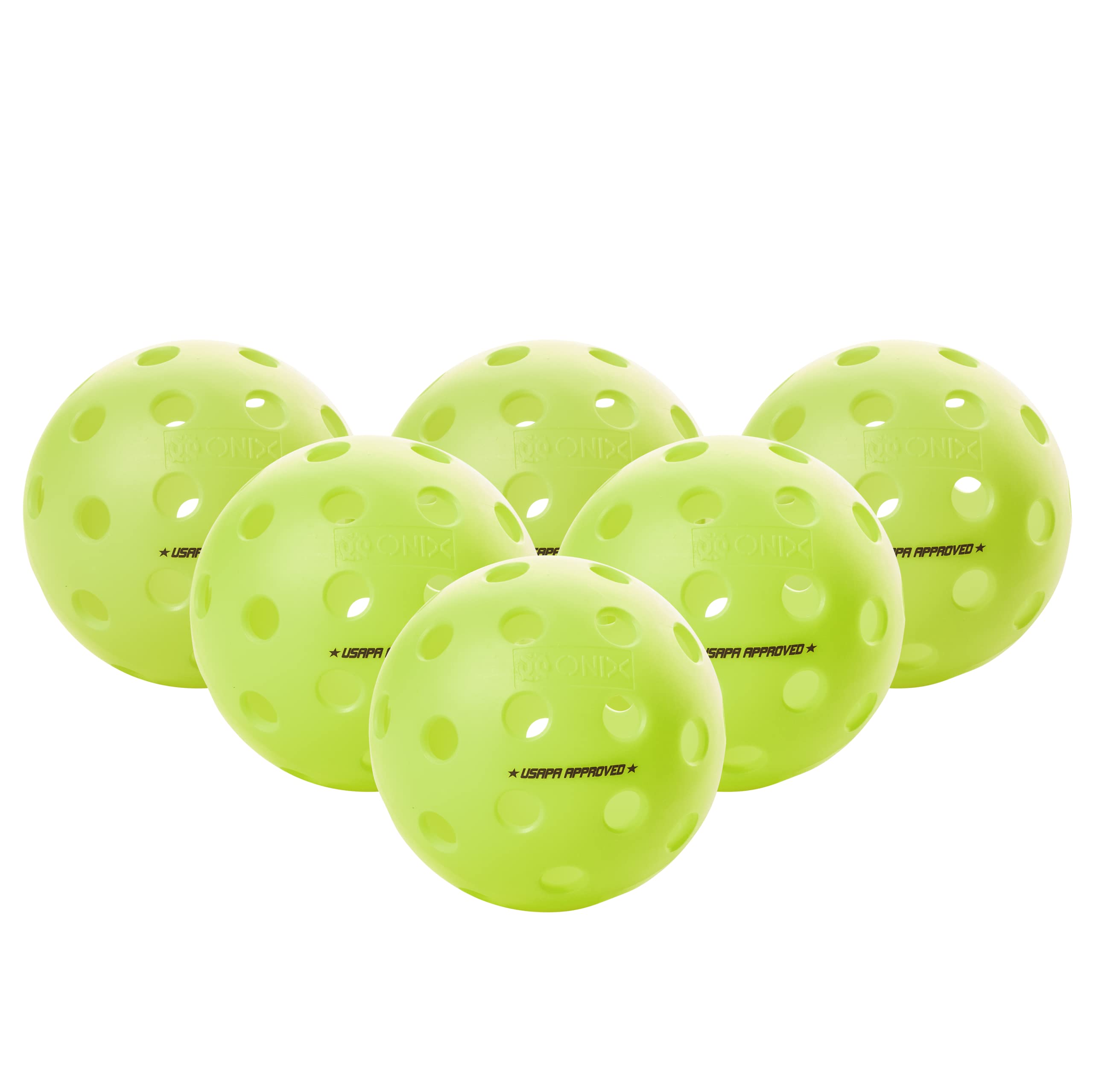 Onix G2 Fuse Outdoor Pickleball Balls Ready to Play Great Durability and Balanced Ball USA Pickleball Approved Weather Weighted Pickleball