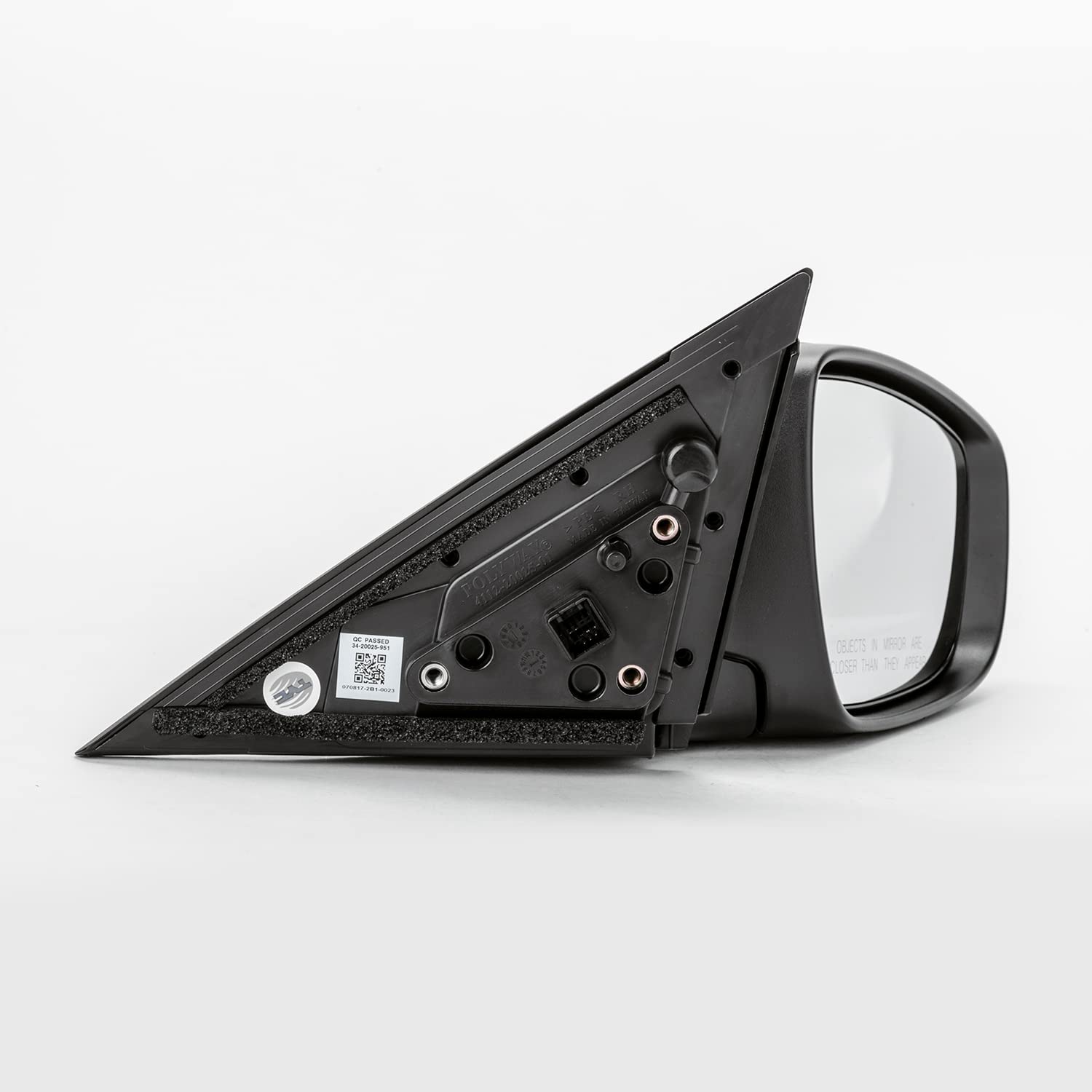 Hyundai Veloster TYC 7760041 Right Non-Heated Manual Replacement Mirror