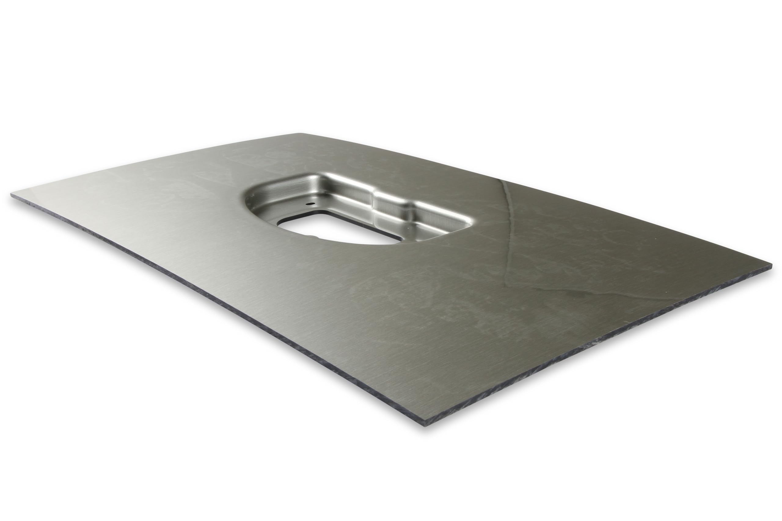 RACEPAK IQ3 Series Holley EFI 555-354 Mounting Panel - Brushed Aluminum