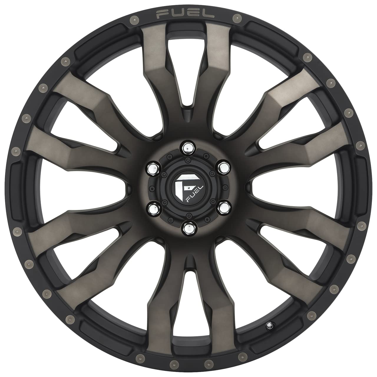 1PC D674 Fuel 20X9 5X5.5 MT-BLK-DDT 01MM - D6742090B450