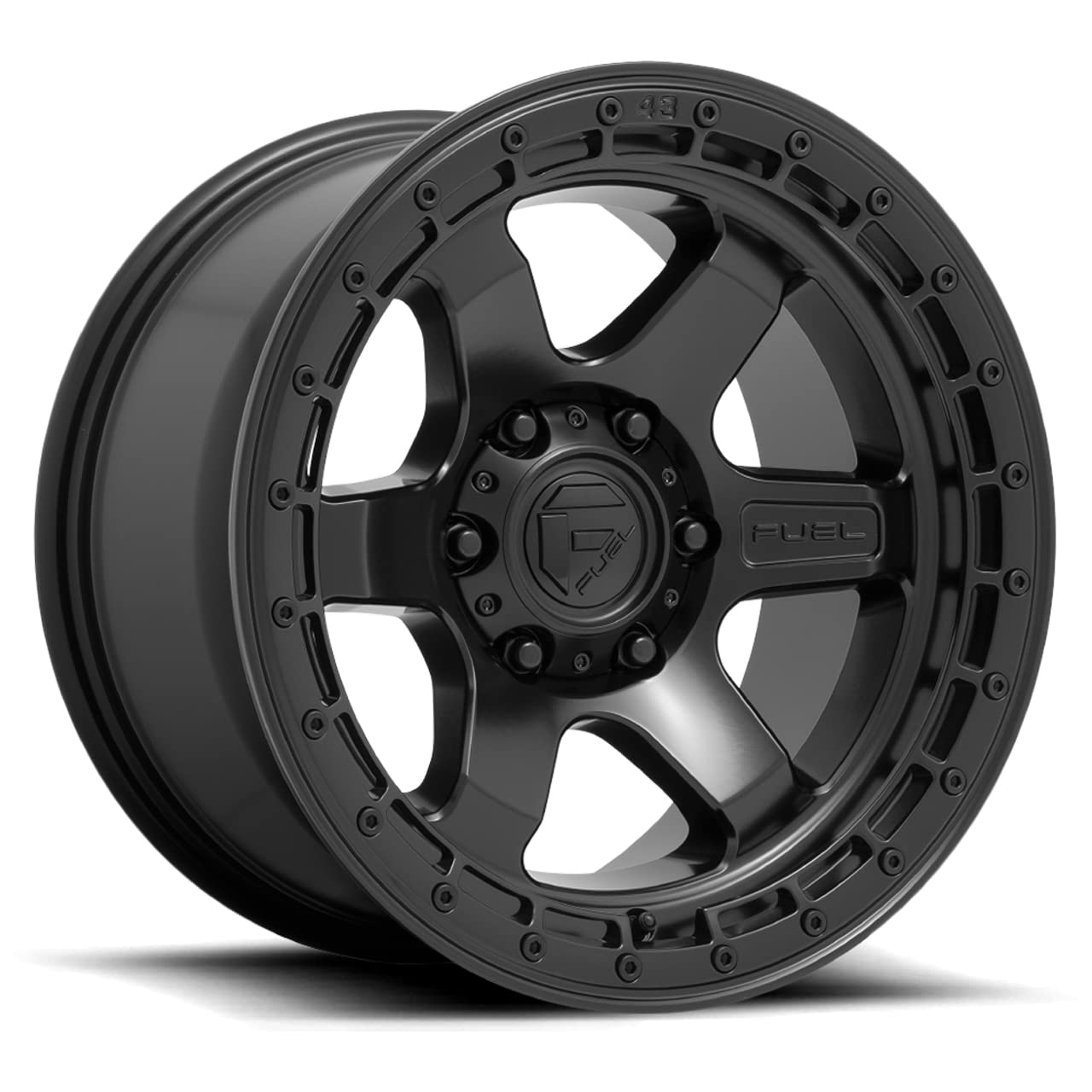 D750 Fuel 18X9 6X120 MT-BLK-BLK-RG 01MM - D75018909450