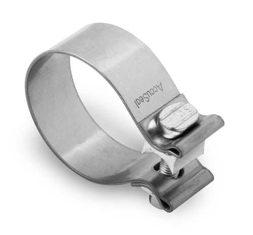 2-1/2" Hooker Stainless Steel Band Clamp - 2 Piece