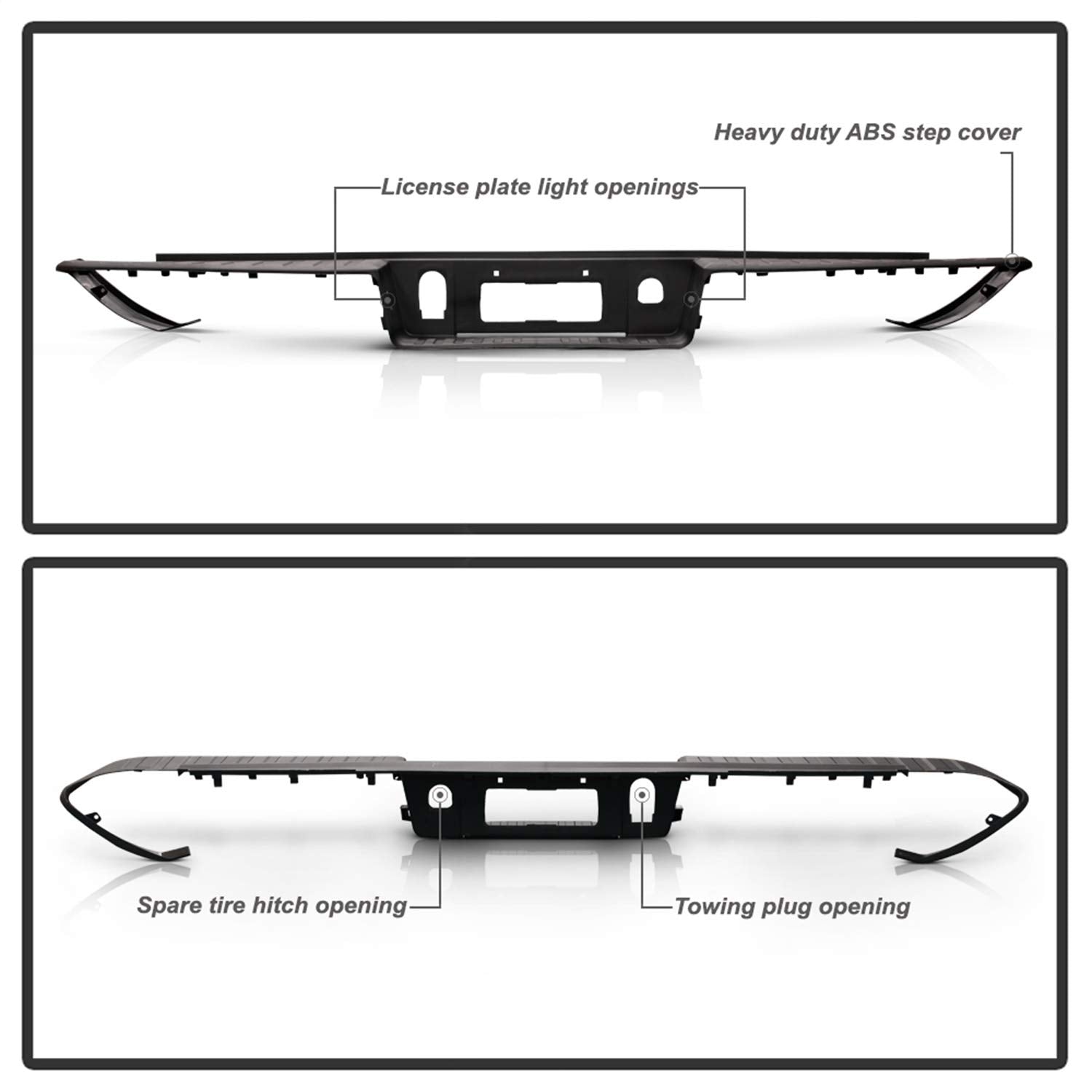 Chevy 1500 14-18 / GMC Sierra 1500 14-18 Spyder Rear Bumper Step Pad (Part Link # GM1191143 OEM # 23108158)