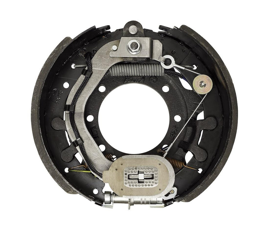 Left Hand Dexter K23-446-00 Complete 12-1/4X5 Electric Forward SELF-Adjust Brake Assembly (15K)