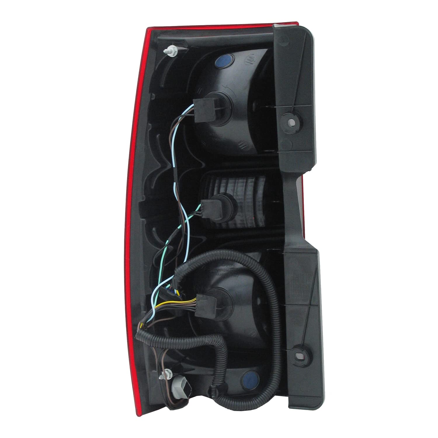 Right TYC Tail Light Assembly Compatible with 2007-2014 Chevrolet Tahoe Suv