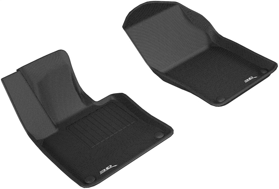 KAGU 3D MAXpider Custom Fit Floor Mat (BLACK) Compatible with VOLVO S90/V90 2017-2023 - Front Row